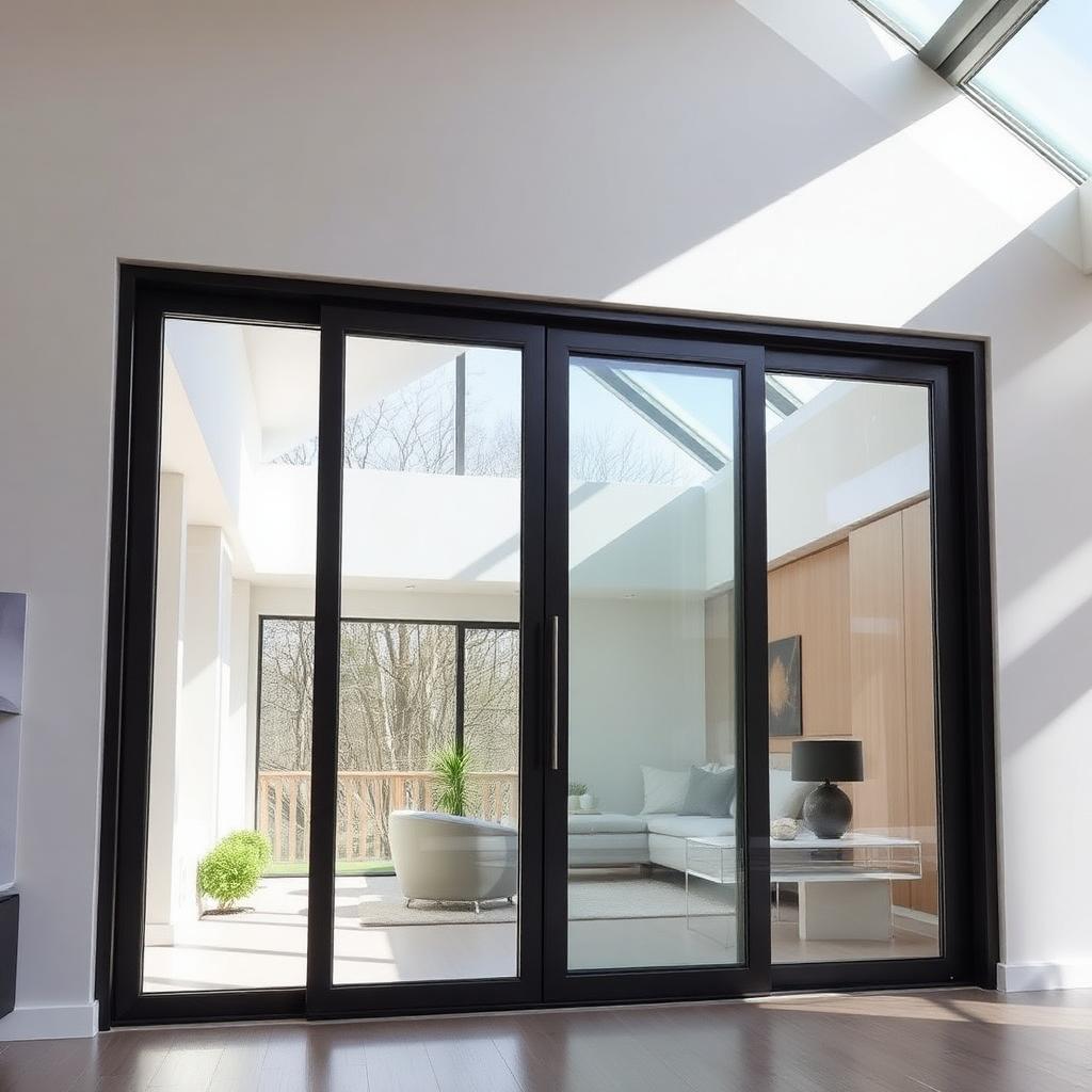 Premium glass door installation
